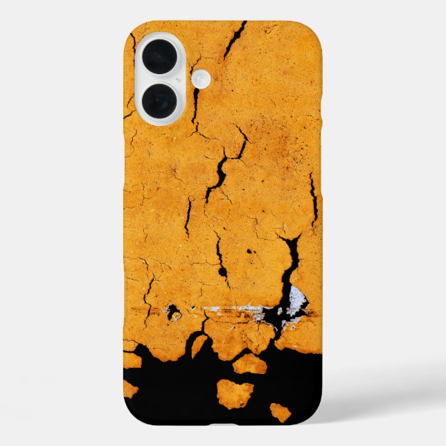 Cracked Yellow Road Paint Case-Mate iPhone Case (Back)