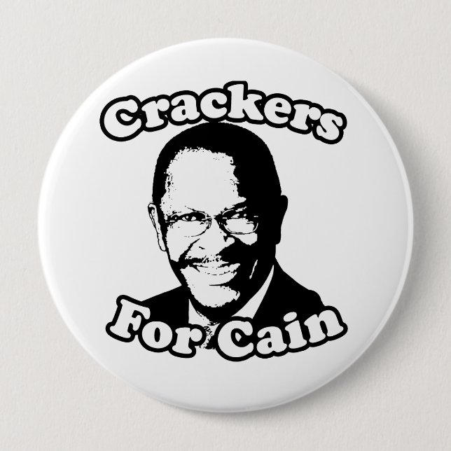 Crackers for Cain 10 Cm Round Badge (Front)