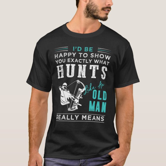 Cracking the Code of Old School Hunting: Get Your  T-Shirt (Front)