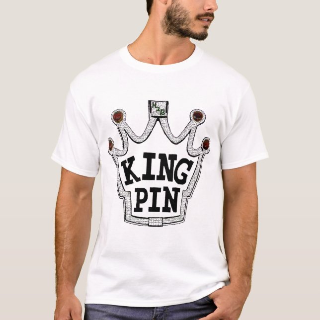 Crackle King Pin T-Shirt (Front)