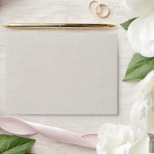 Crackled Grey Invitation Envelope