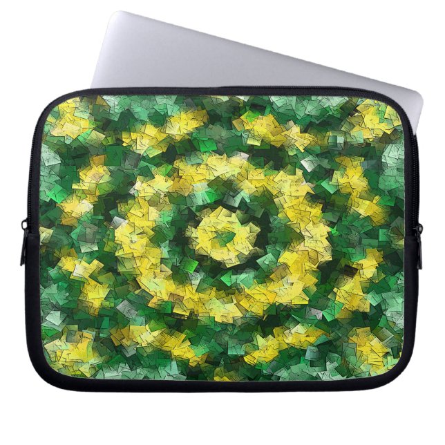 Crackled..... Laptop Sleeve (Front)