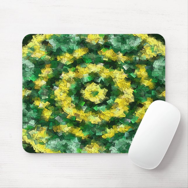 Crackled..... Mouse Mat (With Mouse)