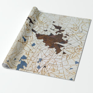 Crackled Paint Wrapping Paper