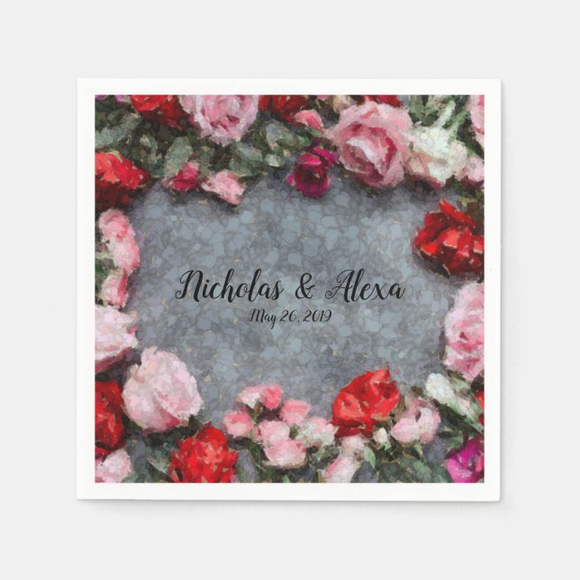 Cracklin Rose Napkin (Front)