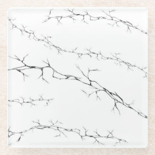 Cracks Glass Coaster