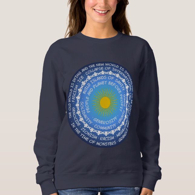 Cracks in the World - Collapse or Possibility? - Sweatshirt (Front)