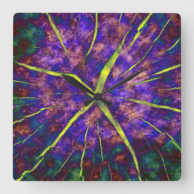 Cracks in Time Square Wall Clock (Front)