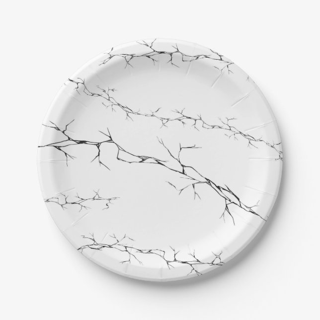 Cracks Paper Plate (Front)