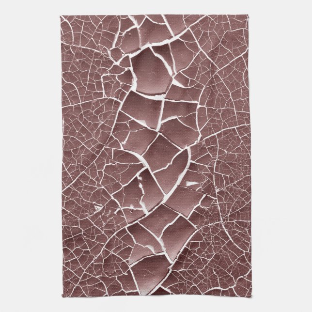 Cracks Tea Towel (Vertical)
