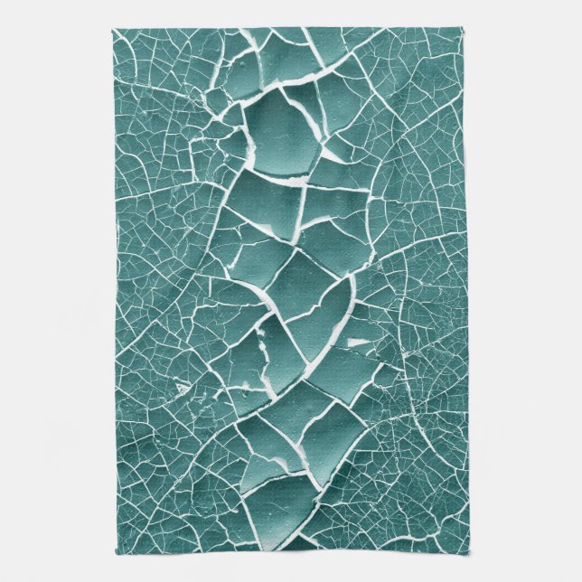 Cracks Tea Towel (Vertical)