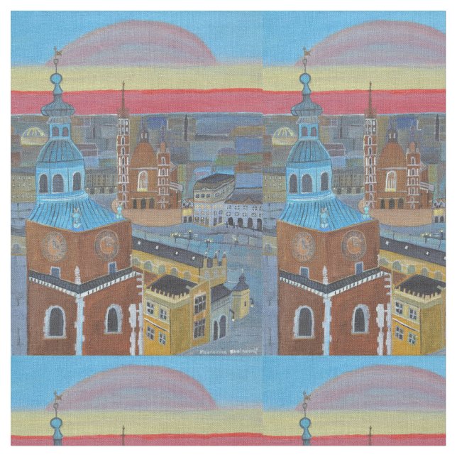 Cracow fabric cotton  (Close Up)