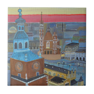 Cracow Poland Decorative Tile