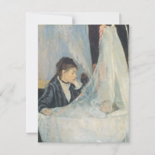 Cradle by Berthe Morisot, Vintage Impressionism