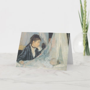 Cradle by Berthe Morisot, Vintage Impressionism Card