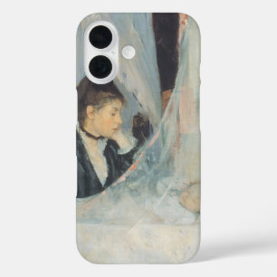 Cradle by Berthe Morisot, Vintage Impressionism iPhone 16 Case