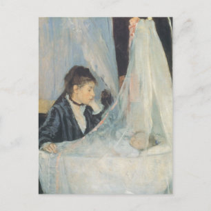 Cradle by Berthe Morisot, Vintage Impressionism Postcard