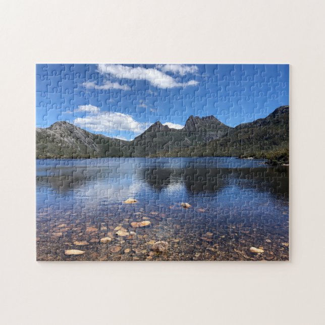 cradle mountain lake view jigsaw puzzle (Horizontal)