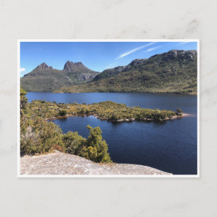 cradle mountain view postcard