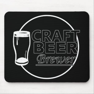Craft Beer Brewer  Mouse Mat