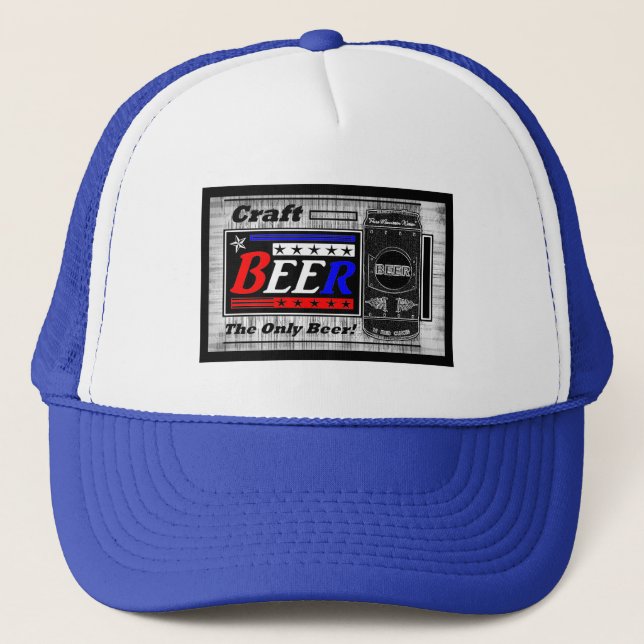 Craft Beer Brewer - RWB Trucker Hat (Front)