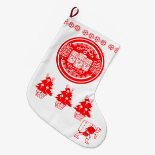 Craft Beer Christmas  - Beer Cans Large Christmas Stocking