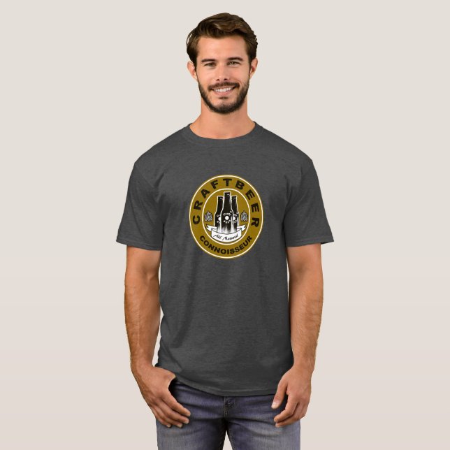 Craft Beer Connoisseur T-Shirt (Front Full)