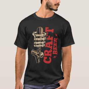 Craft Beer Crafts Brew Brewing Brewer Beer Drinker T-Shirt