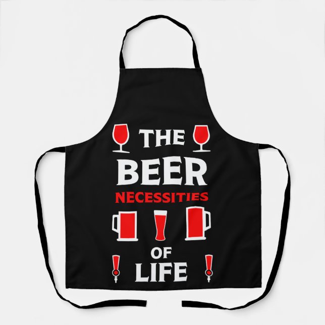 Craft Beer Drinkers Apron (Front)
