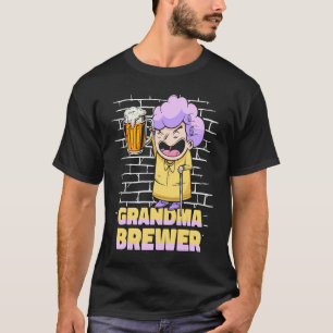 Craft Beer Grandma Brew Microbrewing House Home B T-Shirt