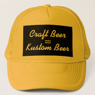 Craft Beer = Kustom Beer Trucker Hat