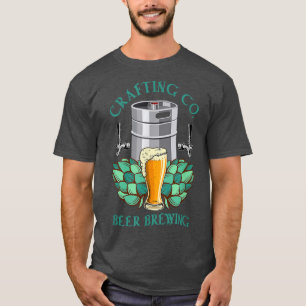 Craft Beer Lover Beer Brewer IPA Crafting Co T-Shirt