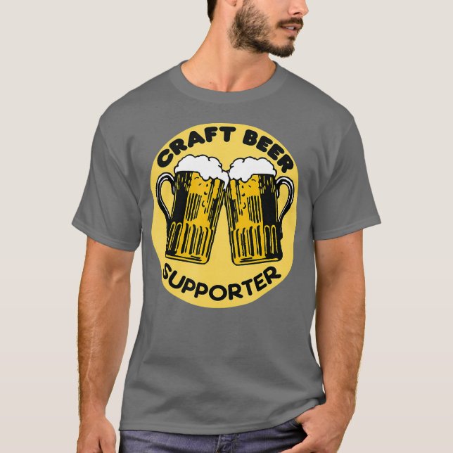 Craft Beer Supporter T-Shirt (Front)
