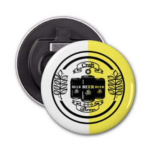 Craft Beer Three Cans Bottle Opener