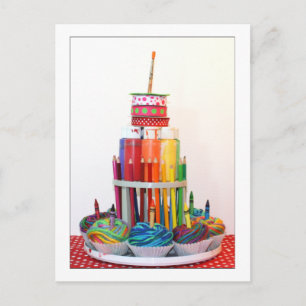 "Craft Cake" Photography Postcard