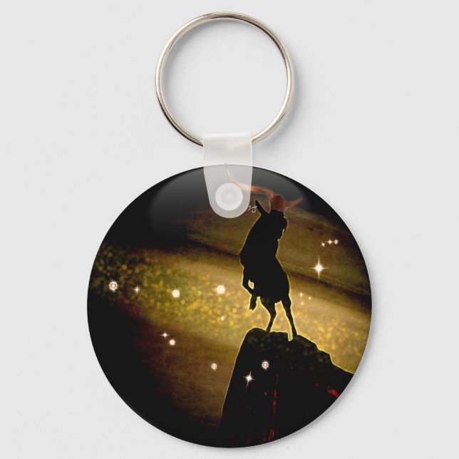 Craft Dungeon Zodiac - Capricorn Key Ring (Front)