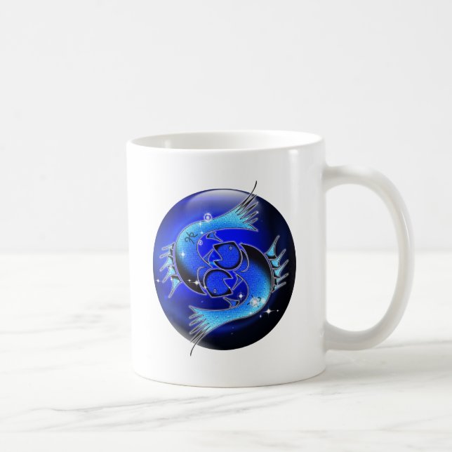 Craft Dungeon Zodiac - Pisces Coffee Mug (Right)