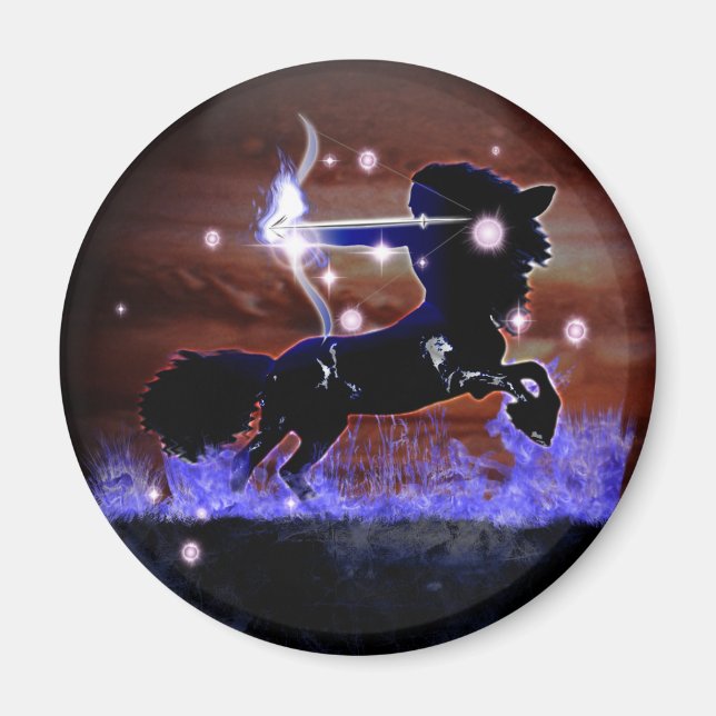 Craft Dungeon Zodiac - Sagittarius Magnet (Front)