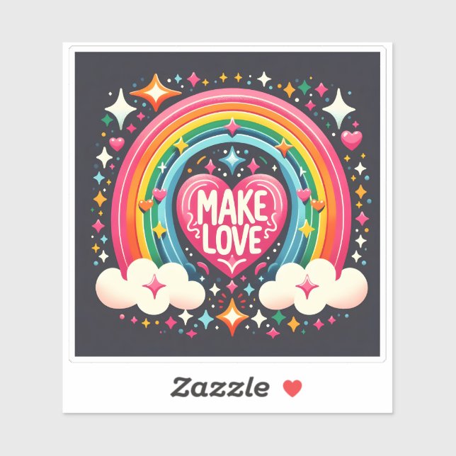 Craft Joy With a Colourful Rainbow Design (Sheet)