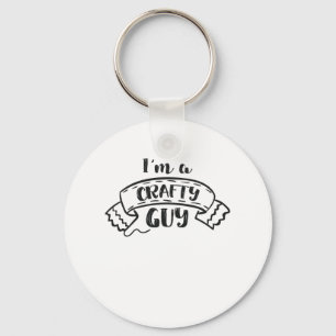Craft Lover Gifts Arts and Crafts Men Guys Gift Key Ring