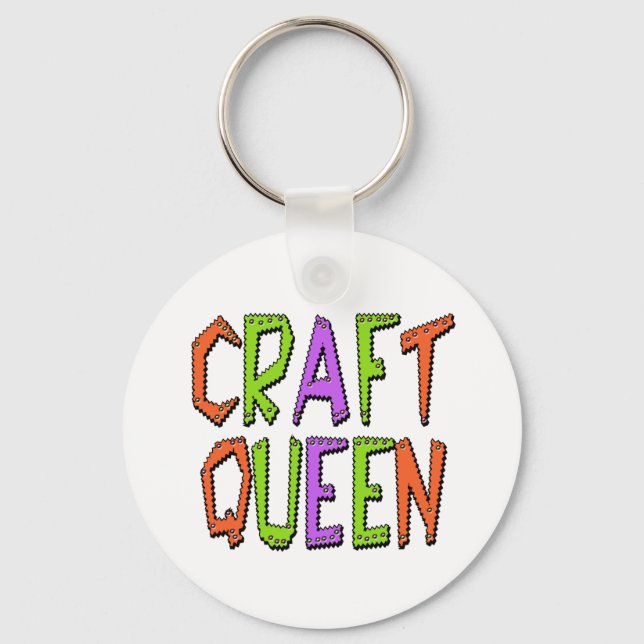 Craft Queen Key Ring (Front)