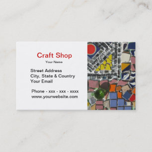 Craft Shop Business Card