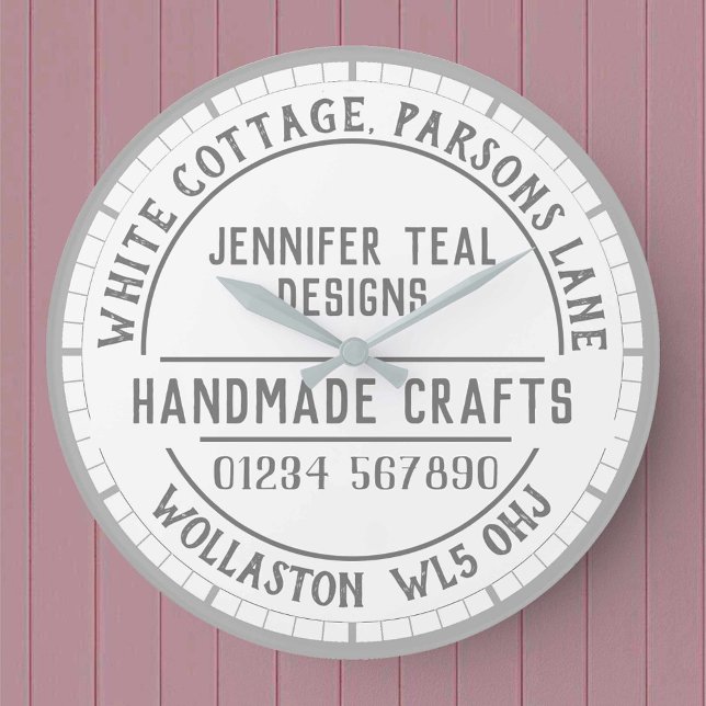 Craft Shop Wall Clock (Creator Uploaded)