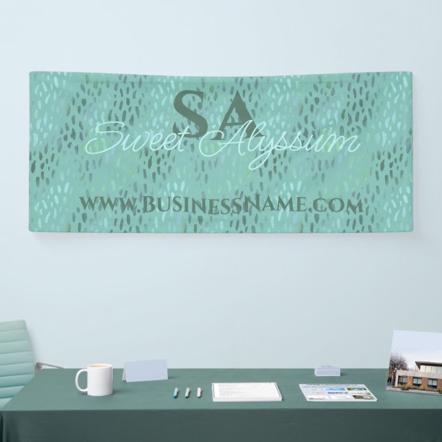Craft Show Promotional “Pop Up” Business green  Banner (Tradeshow)