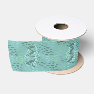 Craft Show Promotional Pop Up Business green Satin Ribbon