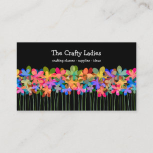 Craft Theme Trendy Two Side Business Card