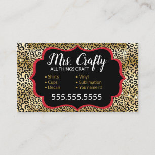 Craft Vinyl Business Card