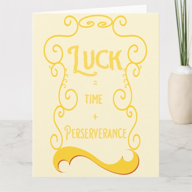 Craft your Luck Card (Front)
