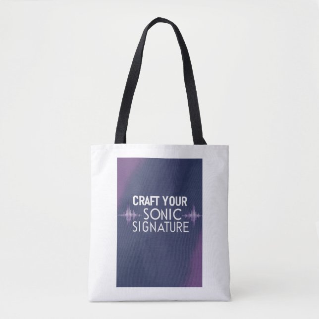 Craft Your Sonic Signature option 2 Tote Bag (Front)