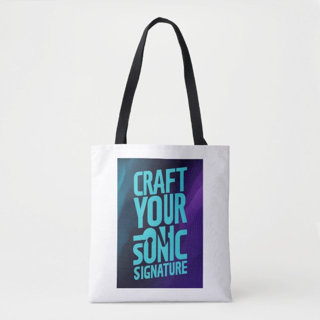 Craft Your Sonic Signature Tote Bag (Front)